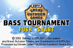 ESPN Great Outdoor Games - Bass Tournament: Title